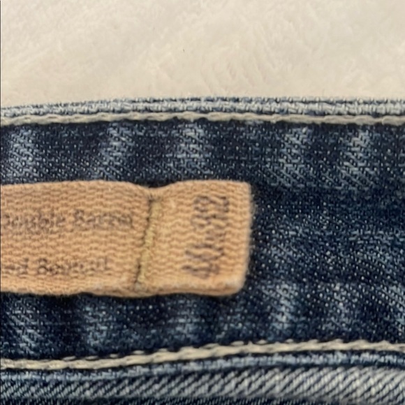 Rock and roll cowboy relaxed Fit Blue Jeans with Distressed Look - Picture 9 of 9